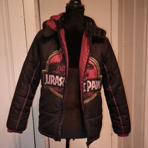 Jurassic Park Black and Red Jacket